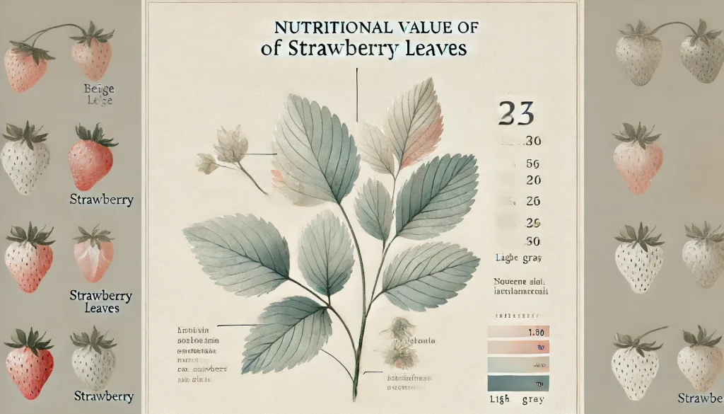 イチゴの葉っぱの栄養価