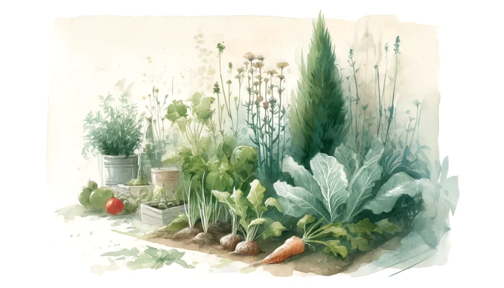 日陰野菜の収穫とその先の楽しみ方
